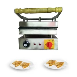 Heavy Duty Electric Sandwich Griller 4 Slices, 2500W, SS Body